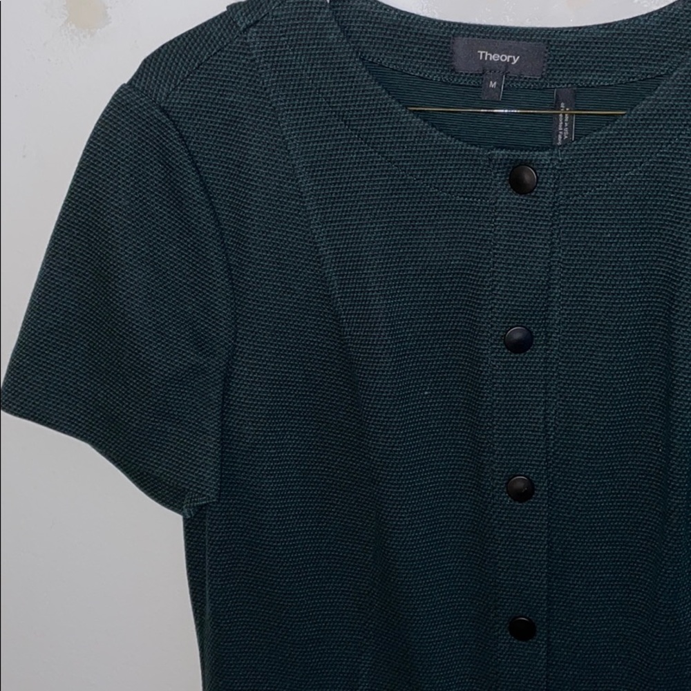 Theory Fit and Flare dress.